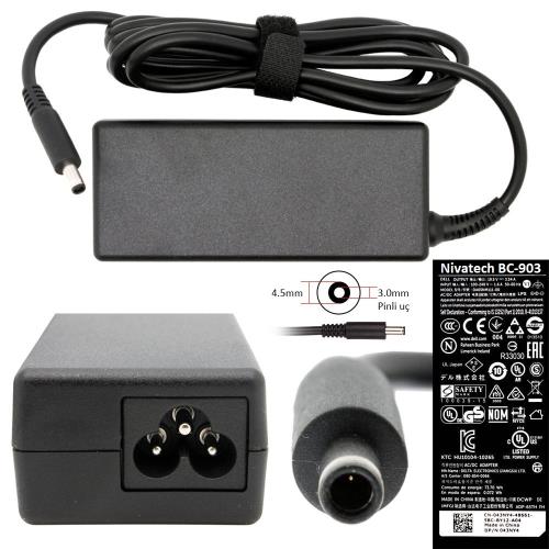 ADAPTOR-NB-NIVATECH BC903 19.5/3,34 (4.5/3.0) DELL